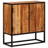 vidaXL Sideboard Beta Naturfarvet 70 x 30 x 75 cm Massivt Akacietr&aelig;