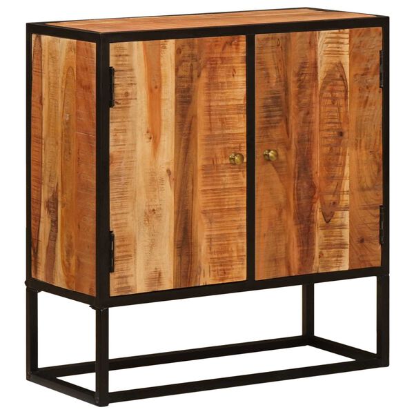 vidaXL Sideboard Beta Naturfarvet 70 x 30 x 75 cm Massivt Akacietr&aelig;