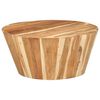 vidaXL sofabord &Oslash;65x31 cm massiv akacietr&aelig;