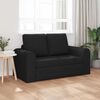 vidaXL Sovesofa 60cm Sort Stof