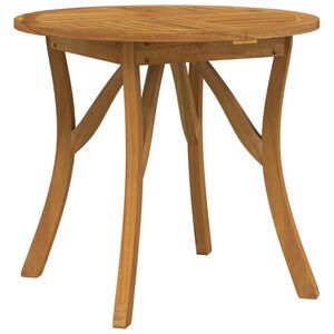 vidaXL havebord &Oslash;85 cm massivt akacietr&aelig;