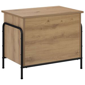 vidaXL Opbevaringskasse Artisan-eg 80 x 40 x 49,5 cm Konstrueret tr&aelig;