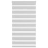 vidaXL zebragardin lysegr&aring; 85x150 cm stofbredde 80,9 cm polyester