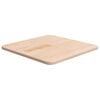 vidaXL firkantet bordplade 40x40x1,5 cm ubehandlet massivt egetr&aelig;