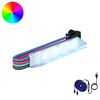 vidaXL LED Strip 2 pcs Sort og flerfarvet 1745 mm Kobber og plastik