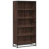 vidaXL bogreol 80,5x35x170,5 cm konstrueret tr&aelig; brun egetr&aelig;sfarve