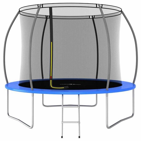 vidaXL trampolinsæt 305x76 cm 150 kg rund