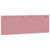 vidaXL gavlpude Hanko 120 cm velour pink