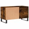 vidaXL vinylskab 85x38x48 cm konstrueret træ røget sonoma-eg