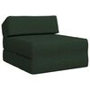 vidaXL Samlebar Sofa Seng M&oslash;rkegr&oslash;n 60 x 70 x 41 cm Stof