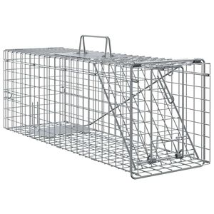 vidaXL Dyrf&aelig;lde Antracit 61 x 20 x 21,5 cm St&aring;l