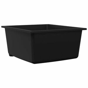 vidaXL K&oslash;kkenvask Sort 38 x 44 x 20 cm Granit