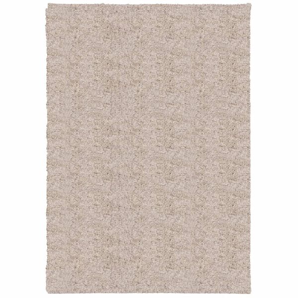 vidaXL shaggy gulvt&aelig;ppe PAMPLONA 160x230 cm h&oslash;j luv beige
