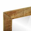 vidaXL Badev&aelig;relsesspejl Brun 50 x 22 x 70 cm Massivt mangotr&aelig;