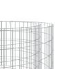vidaXL gabion-bålkurv Ø 100 cm galvaniseret jern