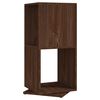 vidaXL drejelig reol 34,5x34,5x75,5 cm konstrueret tr&aelig; brun egetr&aelig;