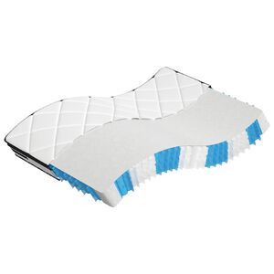 vidaXL springmadras m. pocket-fjedre medium plus 140x190 cm