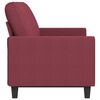 vidaXL 3-personers sofa 180 cm stof vinr&oslash;d