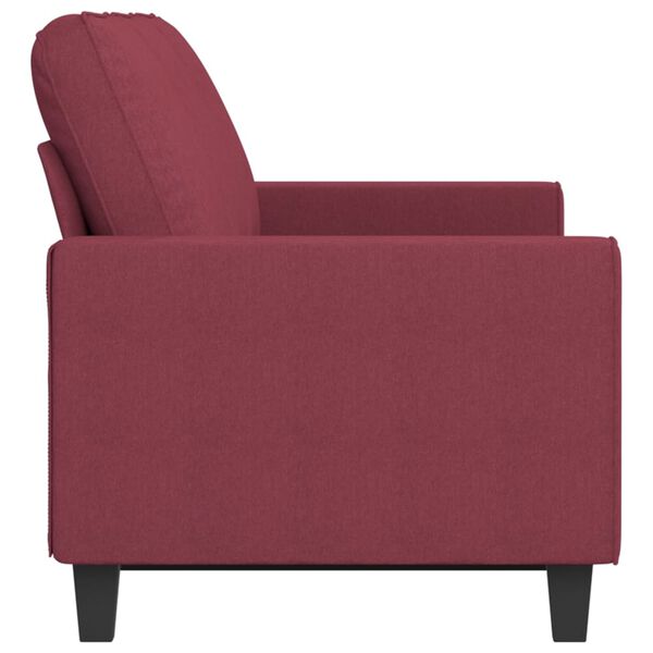 vidaXL 3-personers sofa 180 cm stof vinr&oslash;d