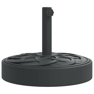 vidaXL parasolfod til &Oslash;38/48 mm st&aelig;nger 25 kg rund