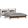 vidaXL sengeramme uden madras 183x203 cm konstrueret tr&aelig; r&oslash;get eg