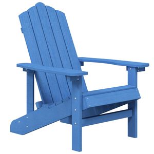vidaXL Adirondack-havestol HDPE bl&aring;