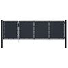 vidaXL havel&aring;ge st&aring;l 350x100 cm antracitgr&aring;