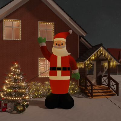vidaXL oppustelig julemand med LED'er 475 cm