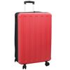 vidaXL Kuffert med l&aring;s R&oslash;d 50 x 30 x 76 cm ABS Plastik