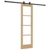 vidaXL Skyded&oslash;r ORKDAL Naturfarvet 61 x 198,5 cm
