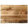 vidaXL bordplade 70x40x2,5 cm naturlig kant massivt ru mangotr&aelig;