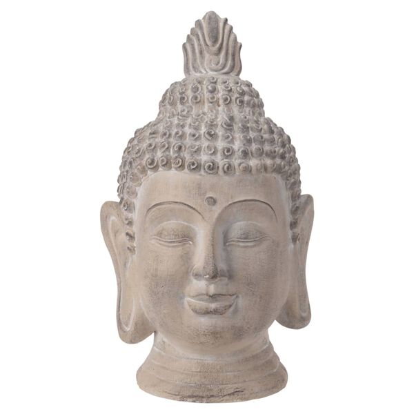 ProGarden dekorativt buddhahoved 23x22x45 cm