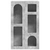 vidaXL Sideboard Beton Gr&aring; 59 x 35 x 100,5 cm Konstrueret tr&aelig;