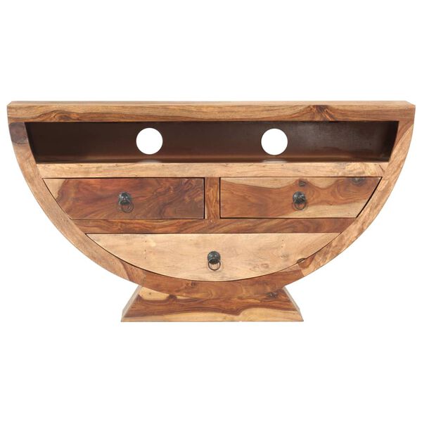 vidaXL tv-bord 100 x 30 x 52 cm massivt akacietræ