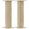 vidaXL plantestativer 2 stk. 30x30x95 cm konstrueret tr&aelig; sonoma-eg