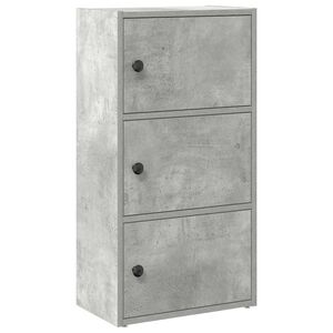 vidaXL bogreol 40x24x77 cm konstrueret tr&aelig; betongr&aring;
