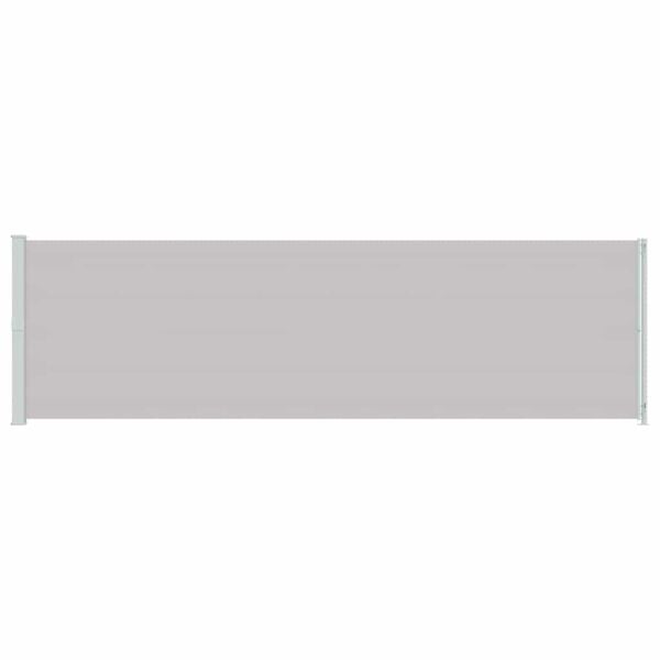 vidaXL sammenrullelig sidemarkise til terrassen 180x600 cm gr&aring;