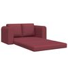 vidaXL Sovesofa 60cm Vinr&oslash;d Stof
