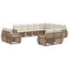 vidaXL Havesofa S&aelig;t 12 stk. Beige og cremehvid polyrattan