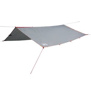 vidaXL tarp 500x294 cm vandt&aelig;t gr&aring; og orange