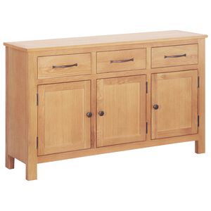 vidaXL Sideboard Brun 112 x 33.5 x 70 cm Solid egetr&aelig;