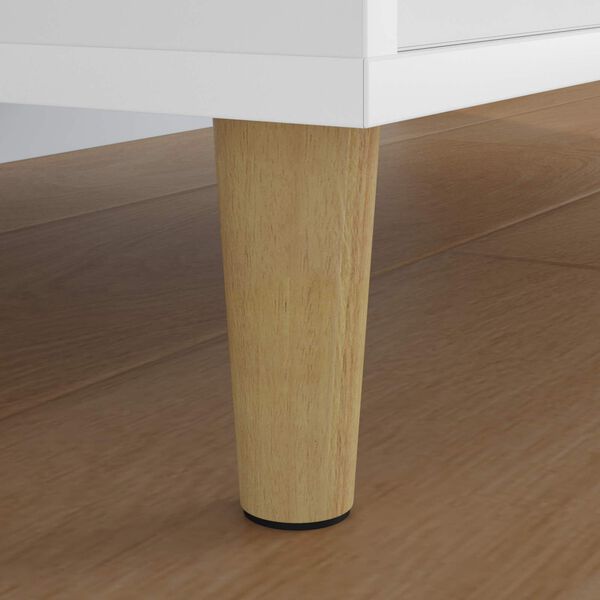 vidaXL M&oslash;belben 2 pcs Brun &Oslash; 44 x 100 mm Massiv Eucalyptus Tr&aelig;