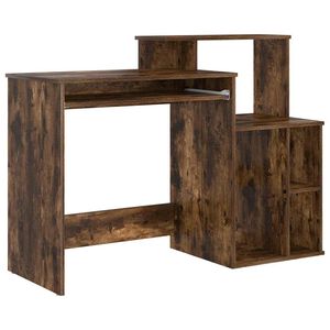 vidaXL Bord R&oslash;get eg 120,5 x 44 x 88,5 cm Konstrueret tr&aelig;