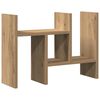 vidaXL Skrivebordsorganisator Artisan Egetr&aelig; 50 x 15,5 x 35,5 cm