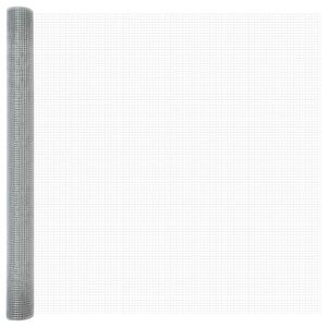 vidaXL Doppelstabmattenzaun 5000 x 150 cm S&oslash;lv