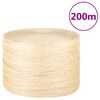 vidaXL reb 100 % sisal 3 mm 200 m
