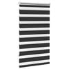 vidaXL rullegardin zebradesign sort 90 x 150 cm