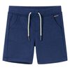 vidaXL Shorts til b&oslash;rn str. 116 med sn&oslash;re m&oslash;rkebl&aring;