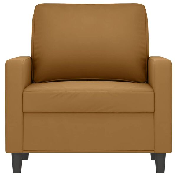 vidaXL l&aelig;nestol 60 cm velour brun