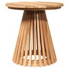 vidaXL Sidebord Brun 50 x 50 x 49,5 cm Massiv Teaktr&aelig;
